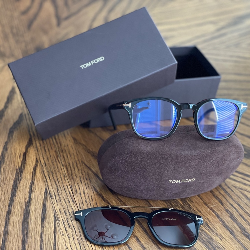 NEW AUTHENTIC TOM FORD Sunglasses magnetic Clip-On